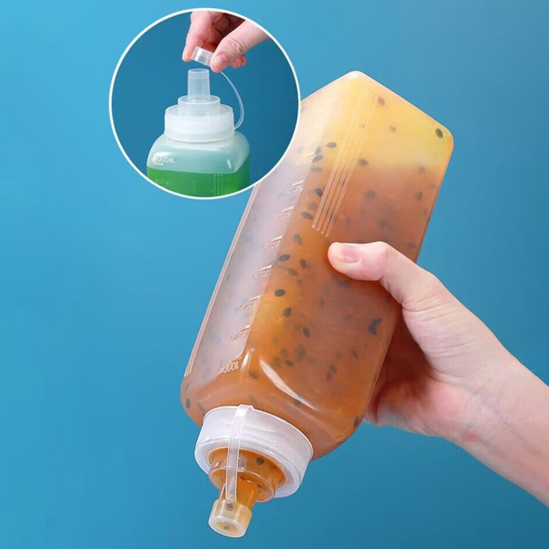 600/800/1000ML Squeeze Condime - Condiment Squeeze Bottle บทวิจารณ์และราคา