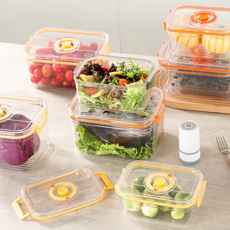 Vacuum Fresh-keeping Box Refri - Food Storage Plastic Containers With Lids บทวิจารณ์และราคา
