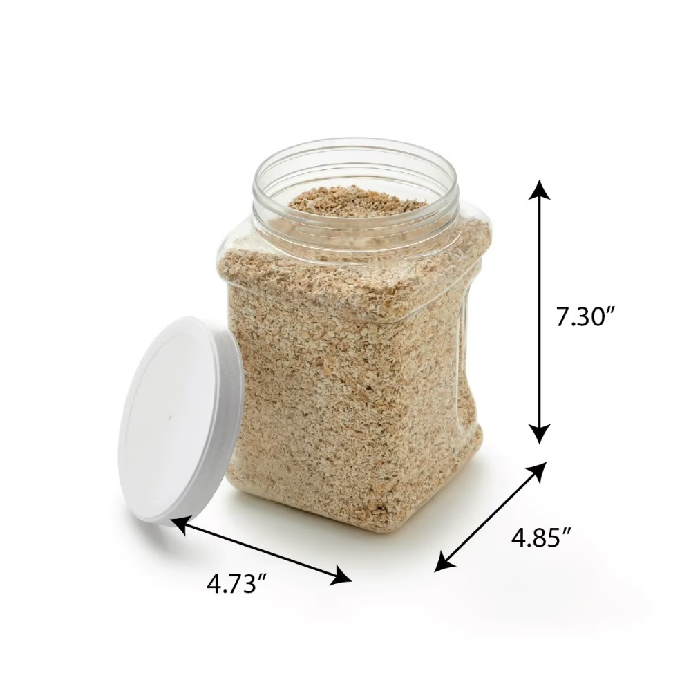 2-Pack Extra Large 4 Quart Cle - Food Storage Plastic Containers With Lids บทวิจารณ์และราคา