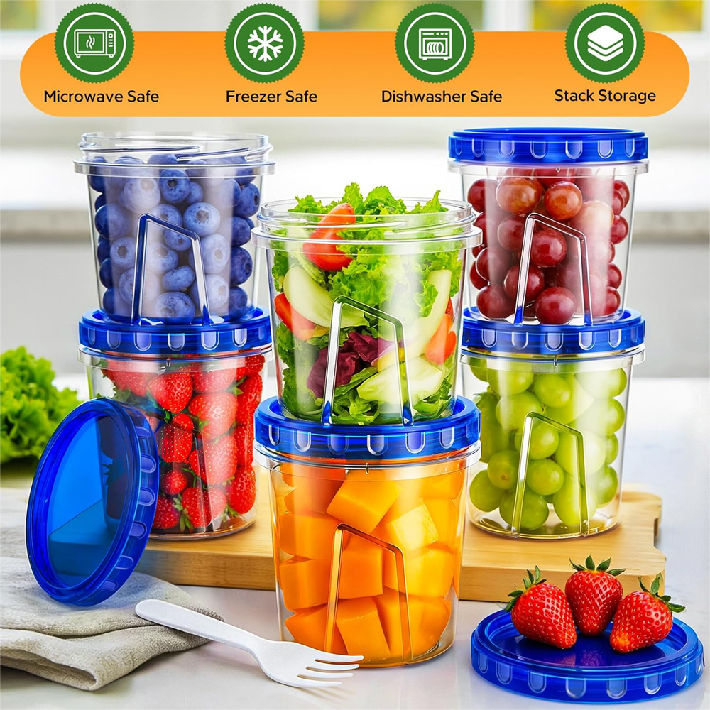 Freezer Storage Containers Air - Food Storage Plastic Containers With Lids บทวิจารณ์และราคา