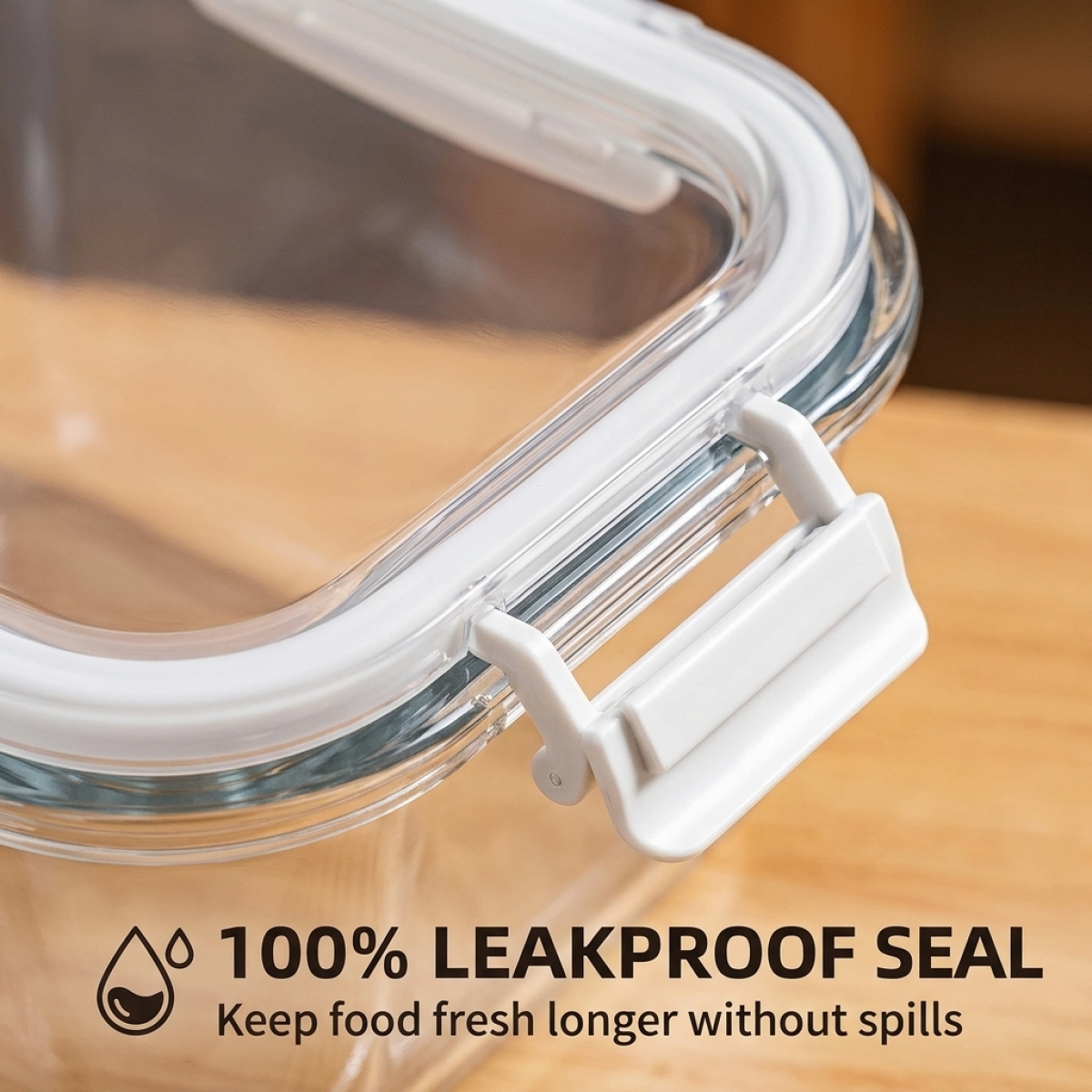Large Capacity Borosilicate Gl - Glass Meal Prep Container บทวิจารณ์และราคา