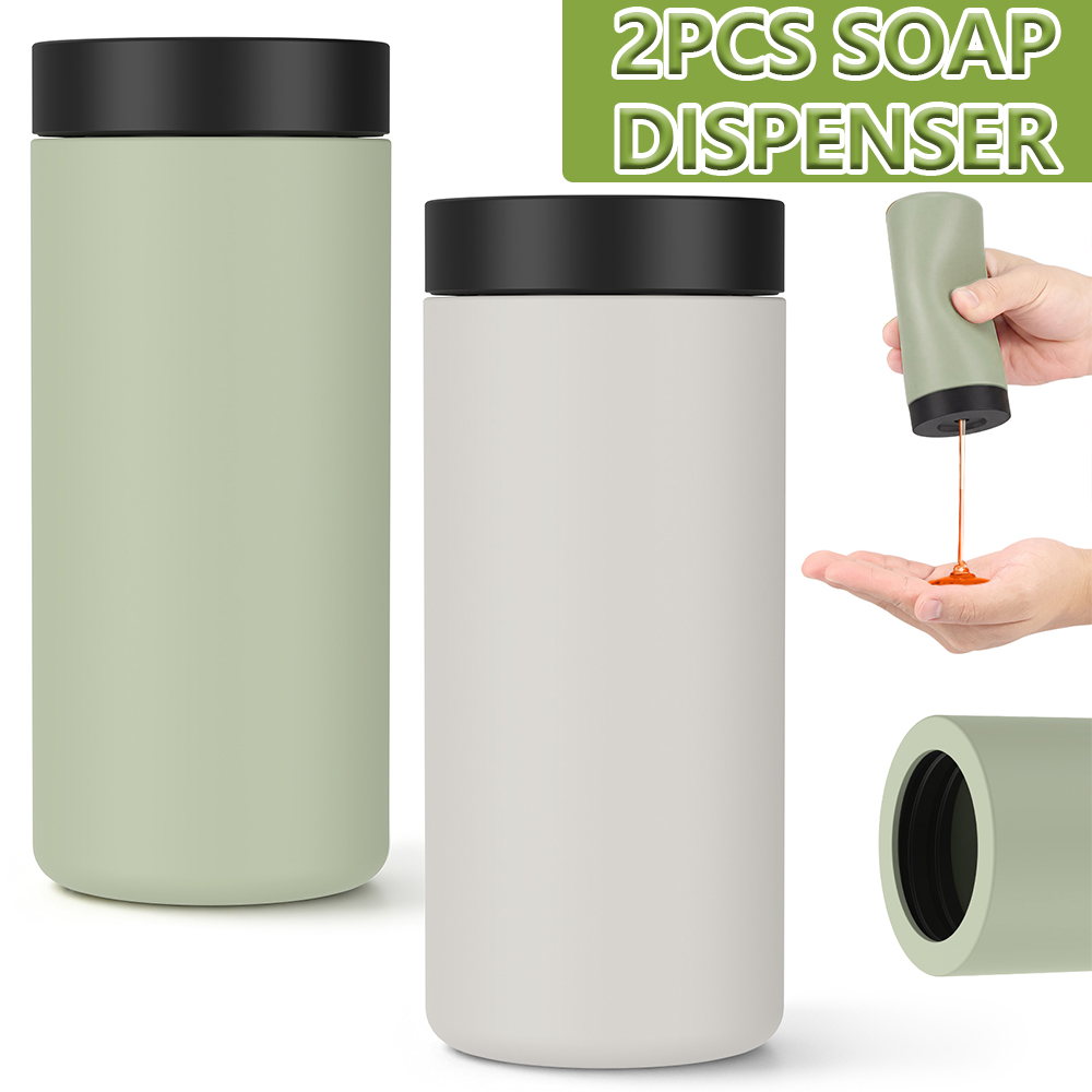2Pcs Kitchen Sink Soap Dispens - Condiment Squeeze Bottle บทวิจารณ์และราคา