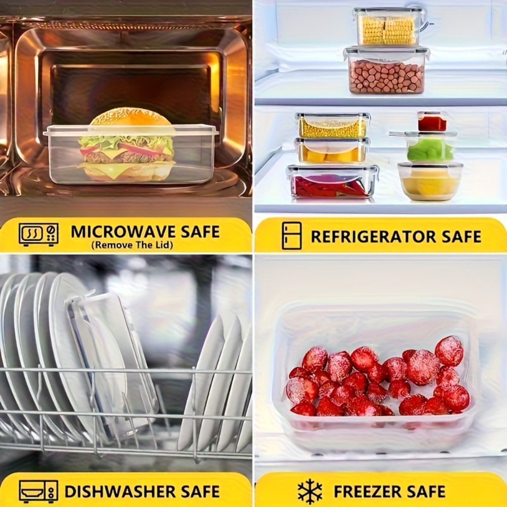Set BPA-Free Airtight Food Con - Food Storage Plastic Containers With Lids บทวิจารณ์และราคา