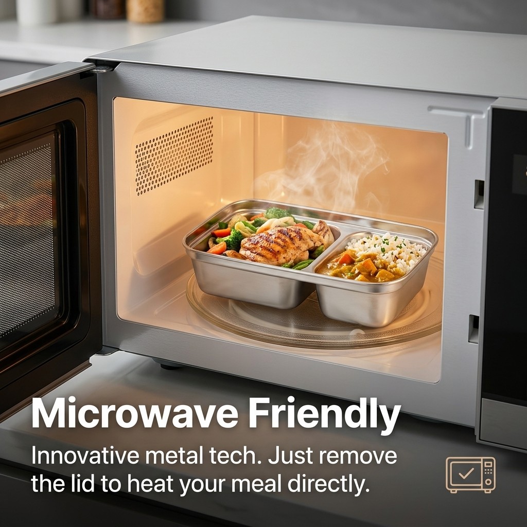 Microwave Safe 304 Stainless S - Food Storage Jar Set บทวิจารณ์และราคา