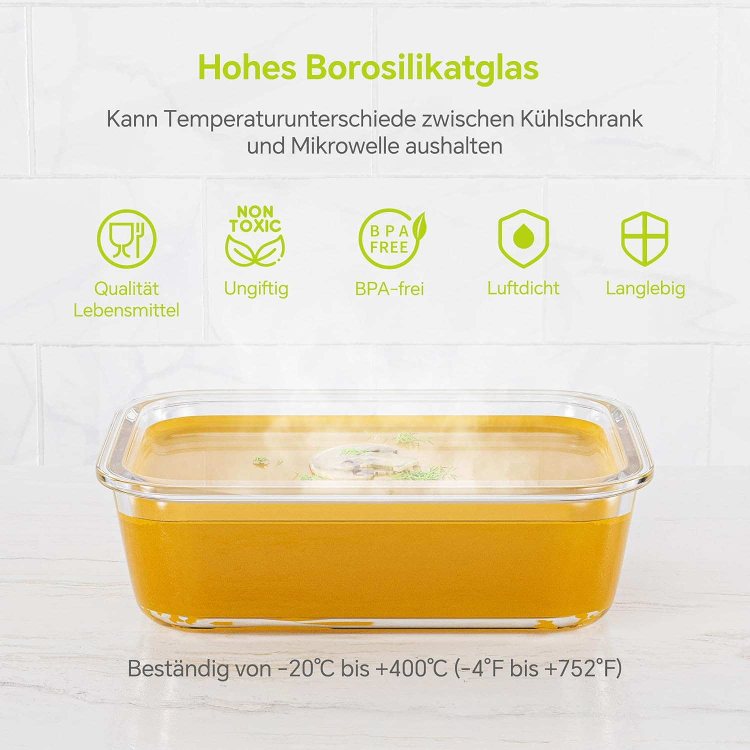 8-Pack Airtight Glass Food Sto - Glass Meal Prep Container บทวิจารณ์และราคา