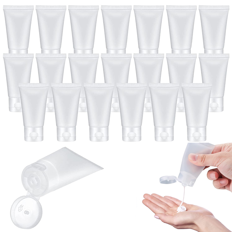100Pcs 15/20/30/50/100ml Frost - Condiment Squeeze Bottle บทวิจารณ์และราคา