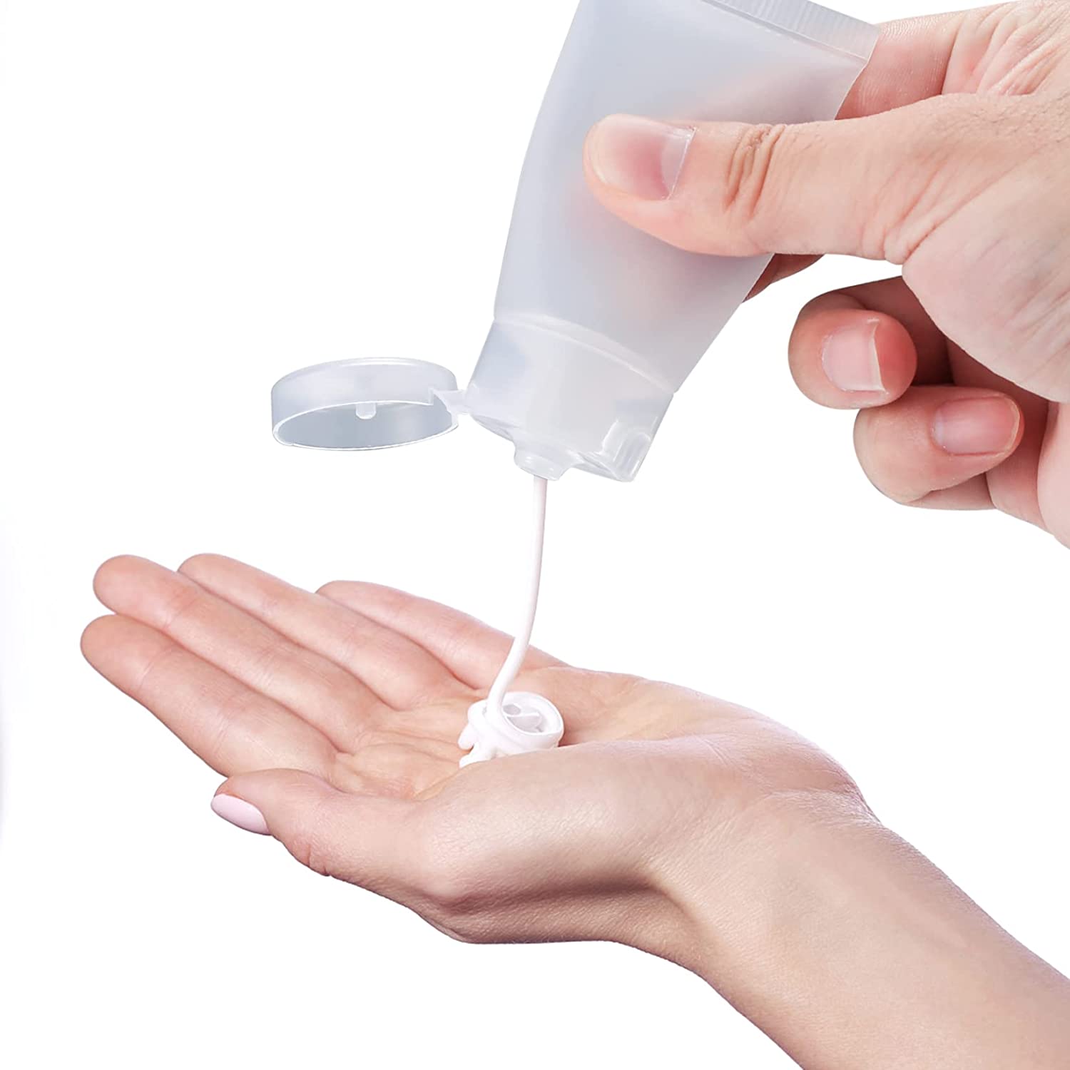 100Pcs 15/20/30/50/100ml Frost - Condiment Squeeze Bottle บทวิจารณ์และราคา