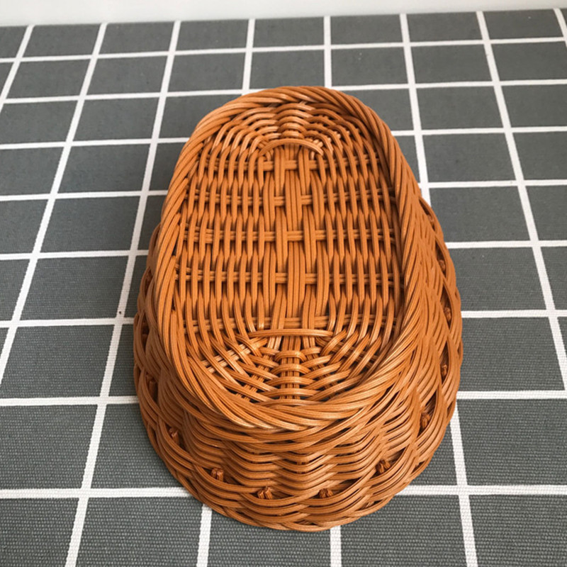 Oval Rattan Woven Storage Bask - Food Storage In Plants บทวิจารณ์และราคา
