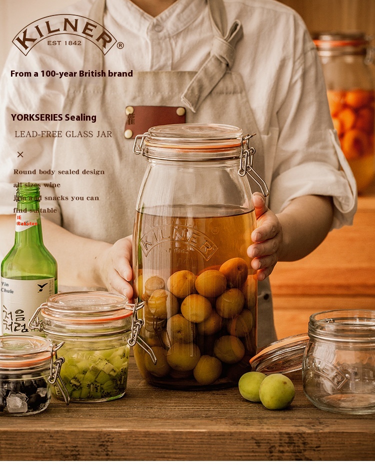 UK Kilner Sealed Jar Kitchen T - Food Storage Uk บทวิจารณ์และราคา