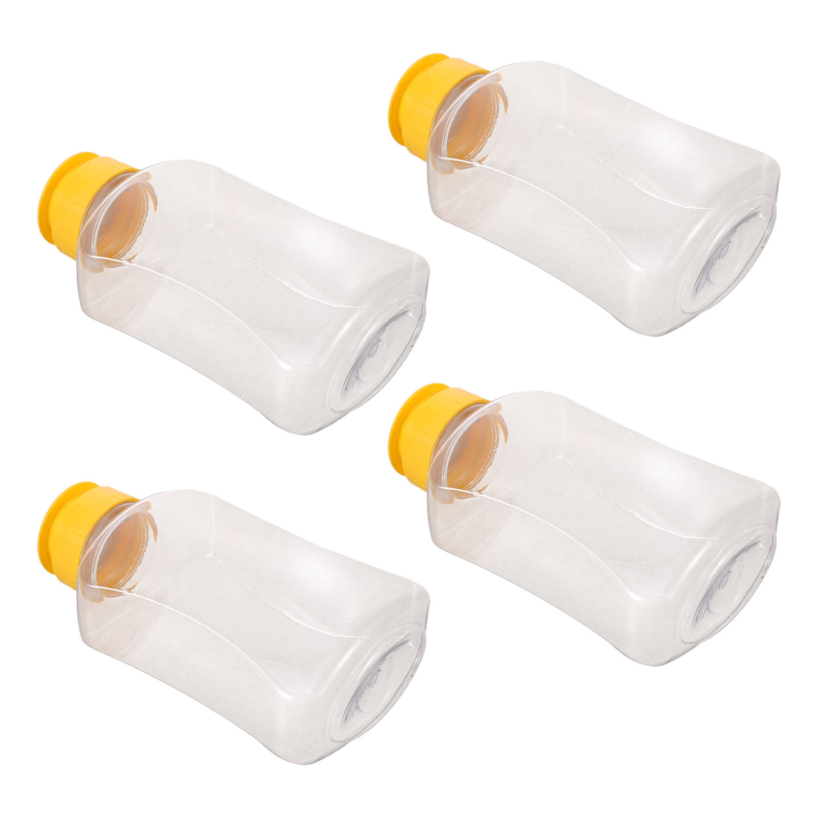 4Pcs 180Ml Honey Squeeze Bottl - Condiment Squeeze Bottle บทวิจารณ์และราคา