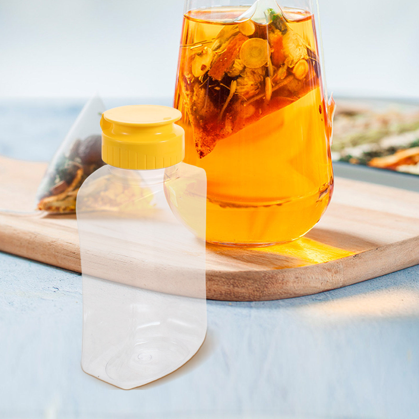 4Pcs 180Ml Honey Squeeze Bottl - Condiment Squeeze Bottle บทวิจารณ์และราคา