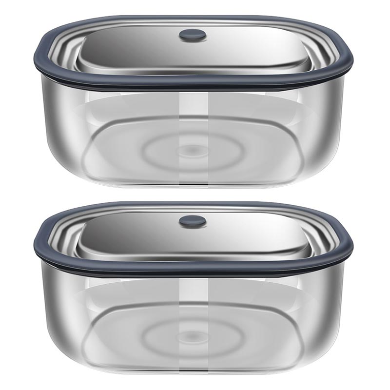 High Borosilicate Glass Rectan - Glass Meal Prep Container บทวิจารณ์และราคา