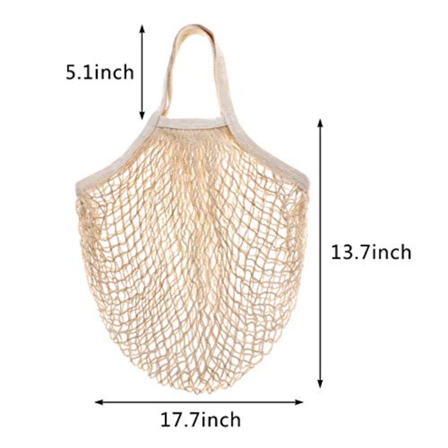 Cotton Mesh Produce Bags, Reus - Produce Bag Reusable Mesh บทวิจารณ์และราคา
