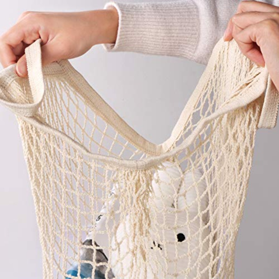 Cotton Mesh Produce Bags, Reus - Produce Bag Reusable Mesh บทวิจารณ์และราคา