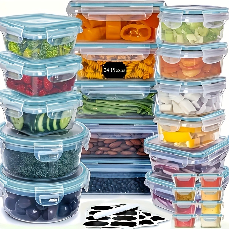 48PCS BPA-Free Food Storage Se - Food Storage And Preservation บทวิจารณ์และราคา