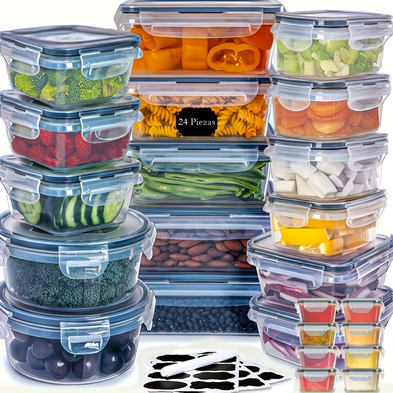 48PCS BPA-Free Food Storage Se - Food Storage And Preservation บทวิจารณ์และราคา