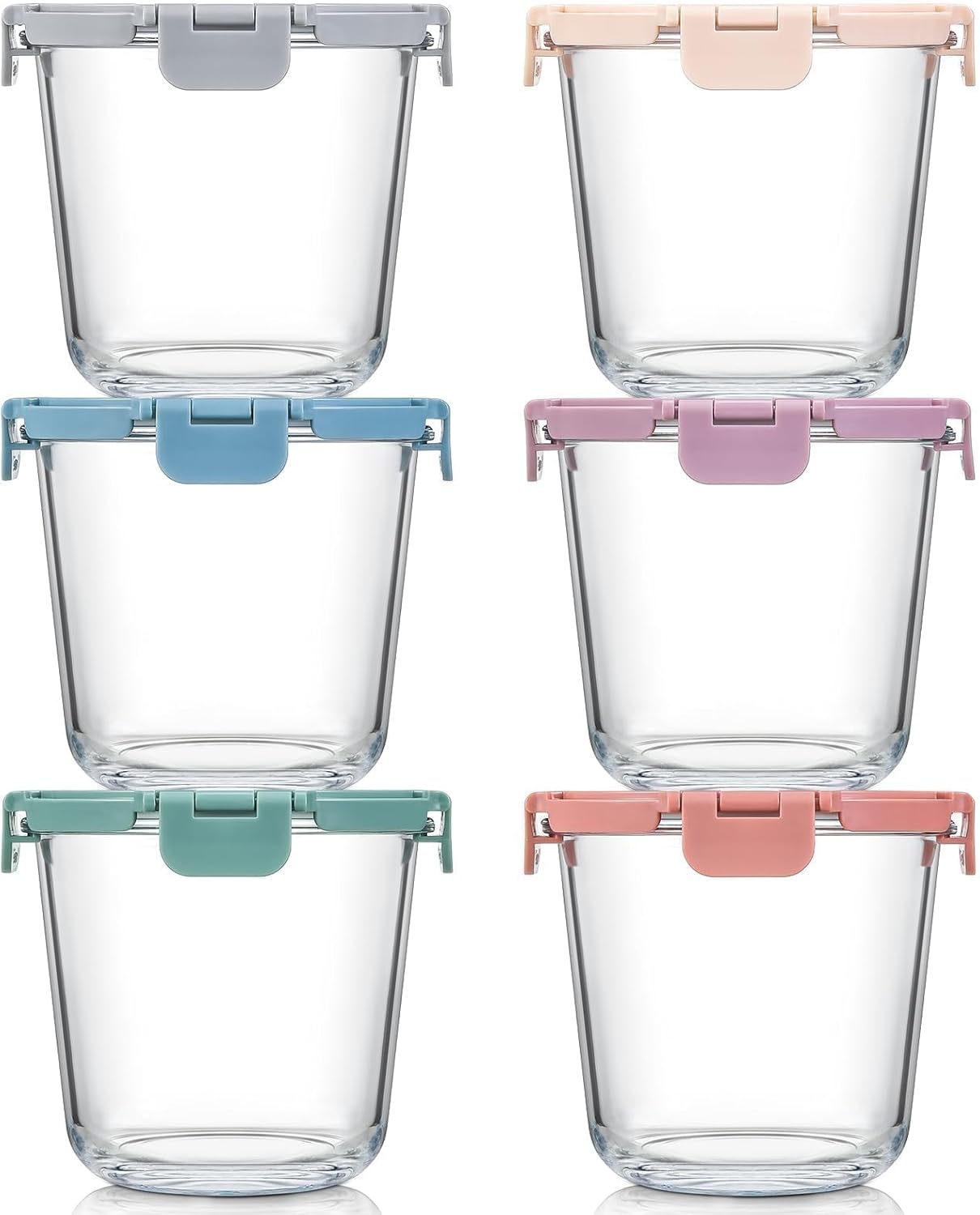 [UPGRADED LID] 6 Sets 3 Cup/24 - Food Storage Containers บทวิจารณ์และราคา