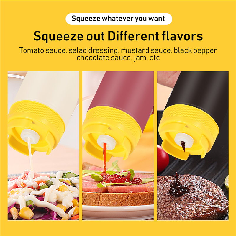 【HOT】Inverted Plastic Squeeze  - Condiment Squeeze Bottle บทวิจารณ์และราคา