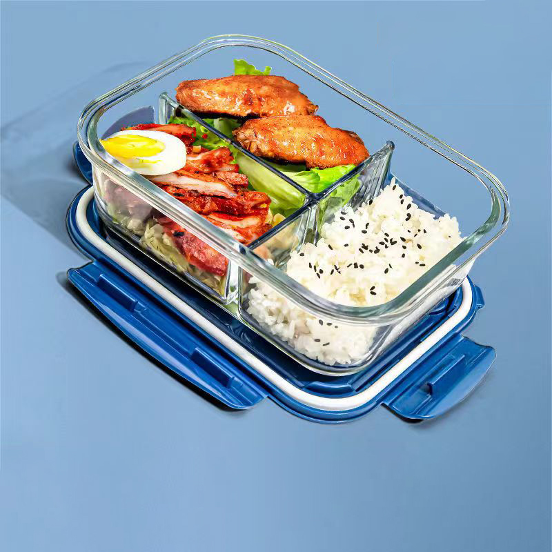 New style Lunch Box Glass 1050 - Glass Meal Prep Container บทวิจารณ์และราคา