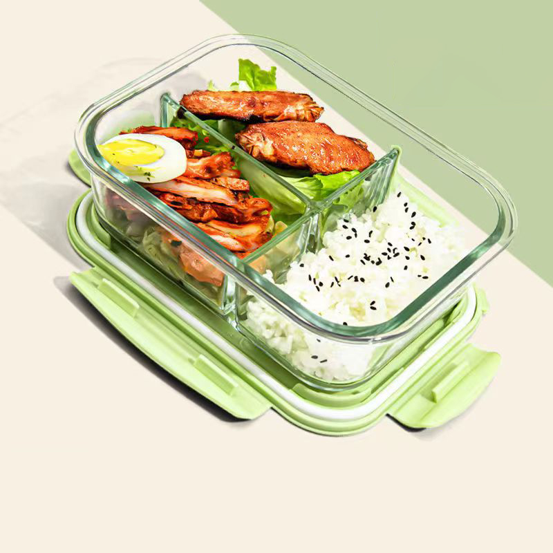 New style Lunch Box Glass 1050 - Glass Meal Prep Container บทวิจารณ์และราคา