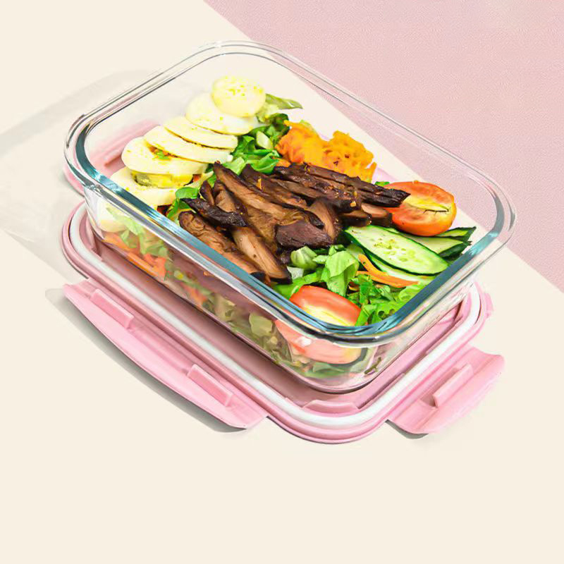 New style Lunch Box Glass 1050 - Glass Meal Prep Container บทวิจารณ์และราคา