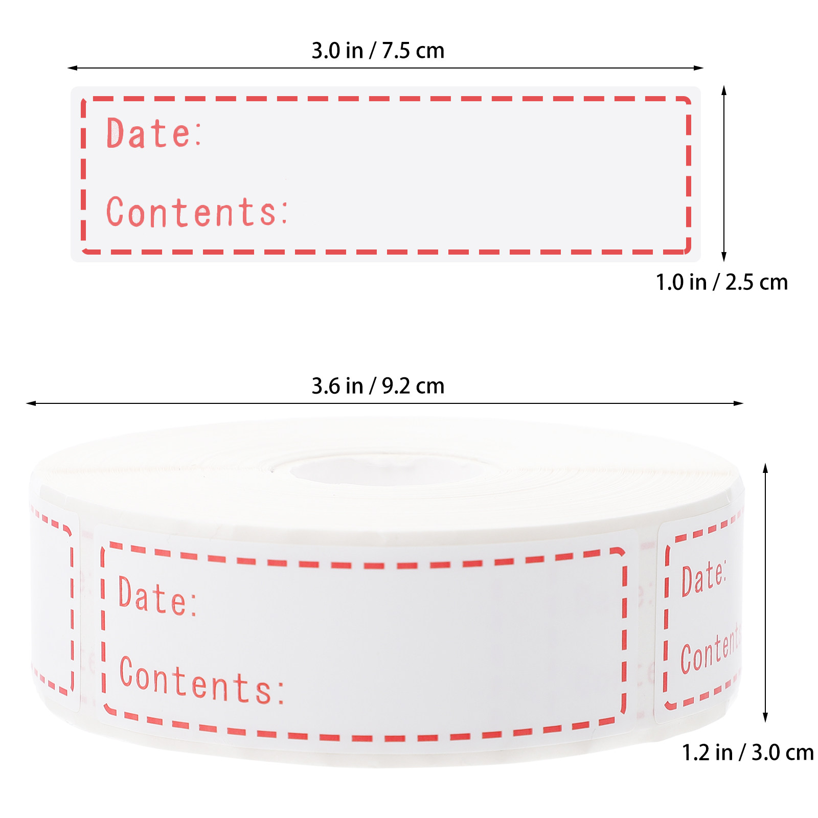 1 Roll Food Storage Labels Str - Food Storage Jar Labels บทวิจารณ์และราคา