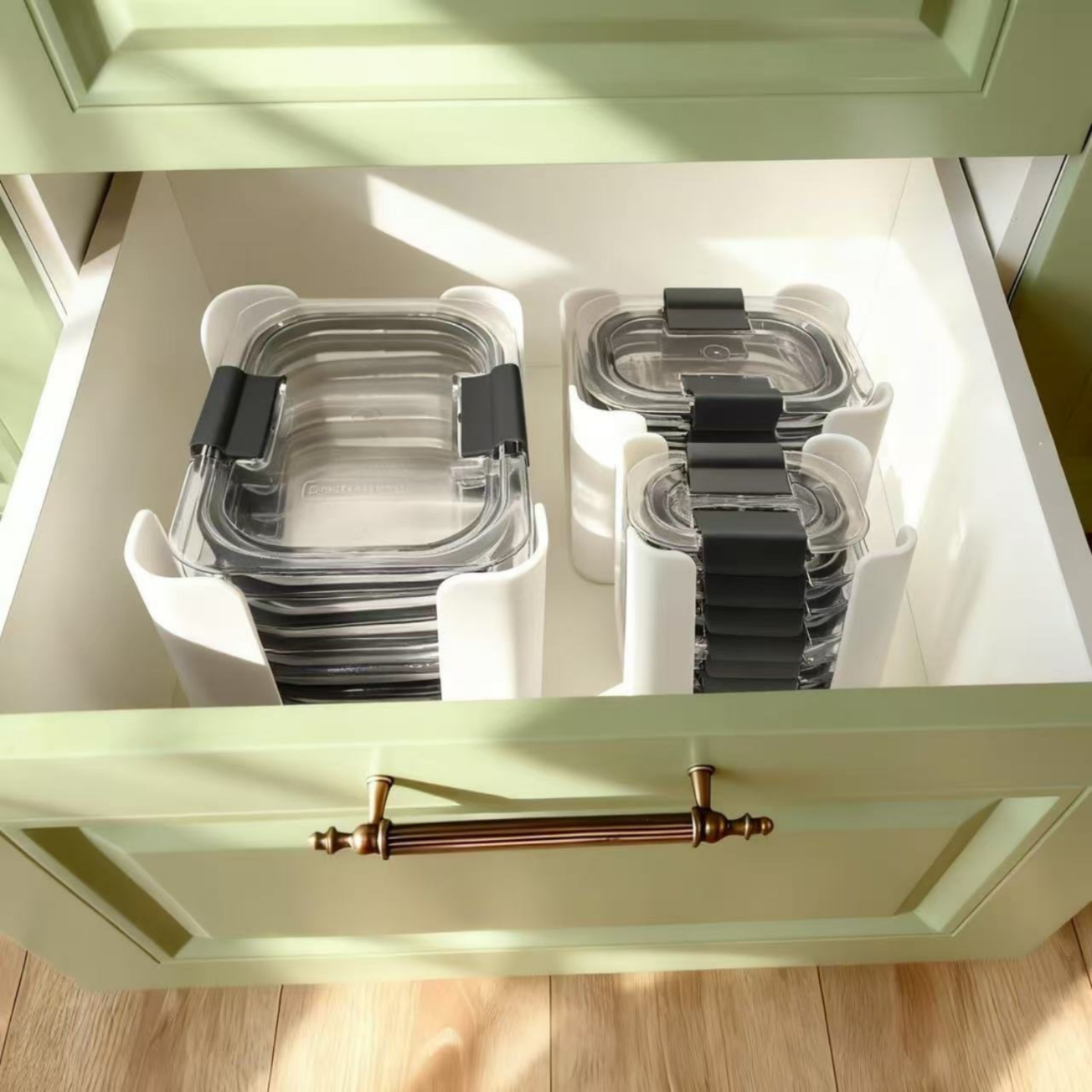 3 Pieces Lid Storage Rack Rect - Food Storage Plastic Containers With Lids บทวิจารณ์และราคา