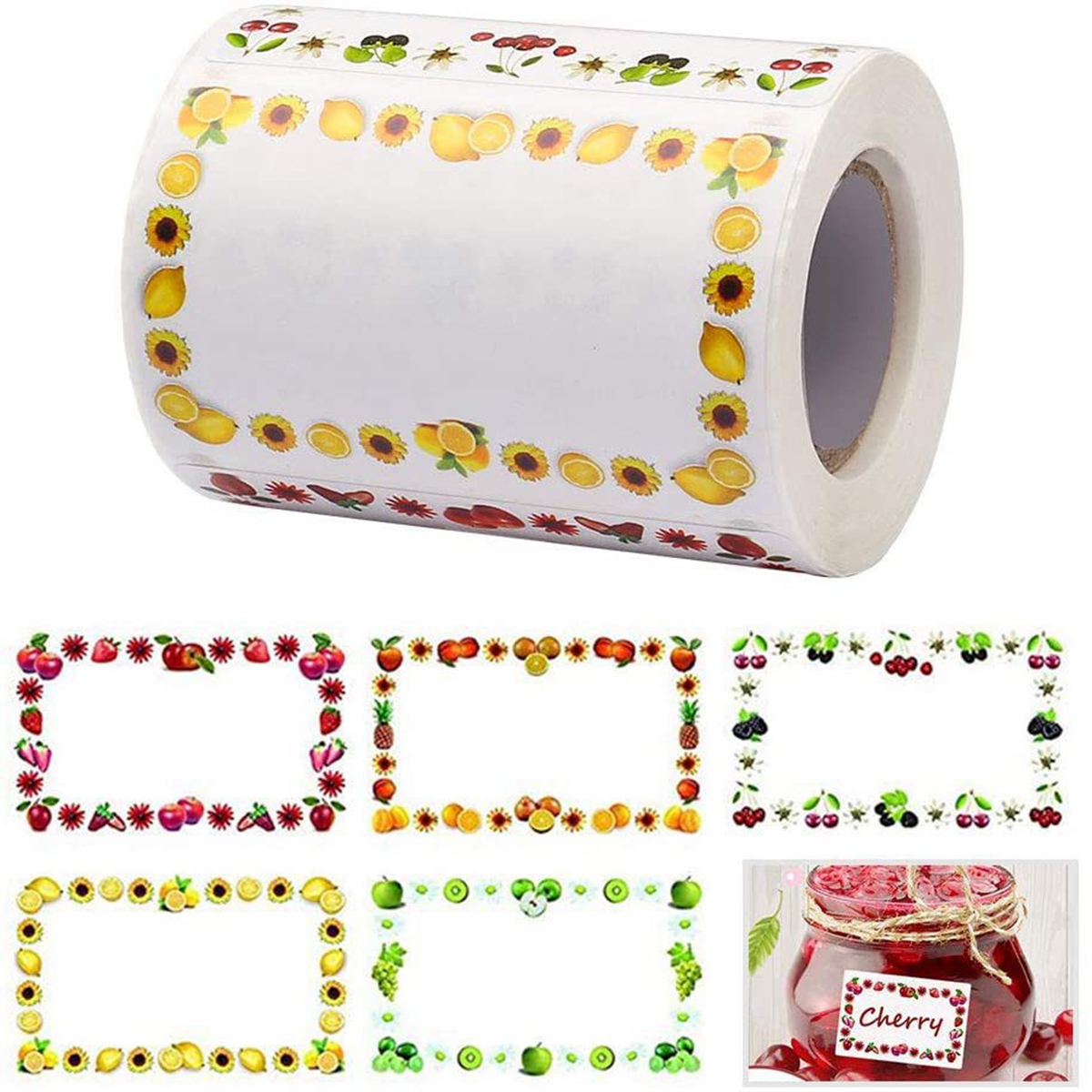 250Pcs Rectangle Canning Label - Food Storage Jar Labels บทวิจารณ์และราคา
