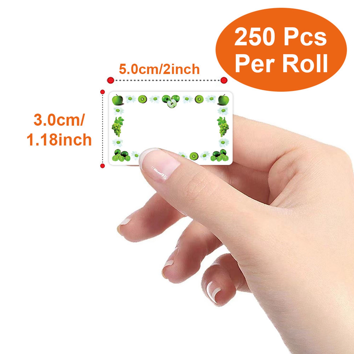 250Pcs Rectangle Canning Label - Food Storage Jar Labels บทวิจารณ์และราคา